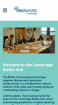 Mobile Screenshot of cambridgemathshub.org